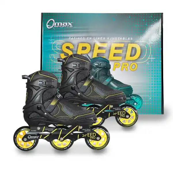 Qmax Patines en Línea Ajustables Speed Pro PW220YL