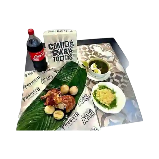 Combo Medio Pollo Abirâ