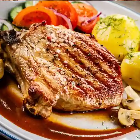 Asado de lomo de cerdo