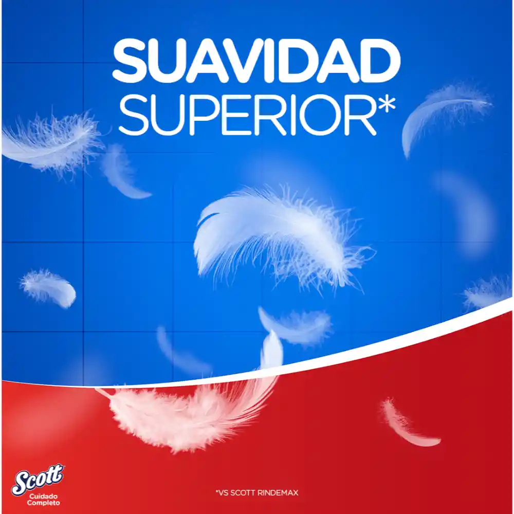 Scott Papel Higiénico Cuidado Completo Triple Hoja Rollos