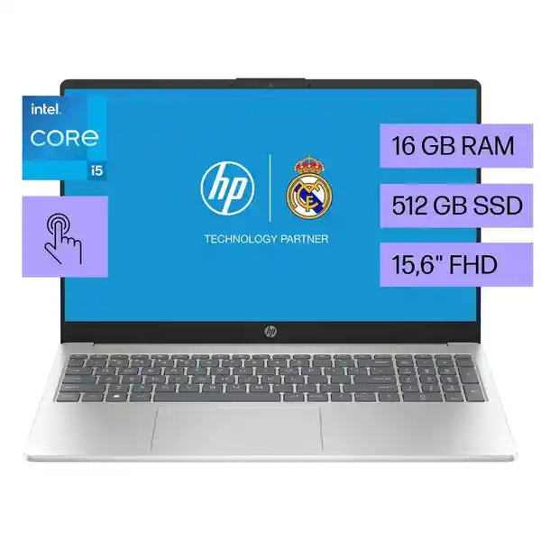 Hp Portátil - Intel Core I5 1334 u Ram- 16 Gb 512 Gb Ssd