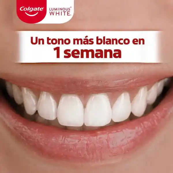 Colgate Crema Dental Luminous White Brilliant 75 mL