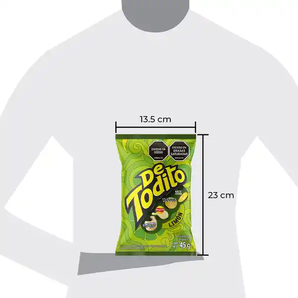 Detodito Snack Limon 45 g