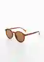 Gafas Justin Marrón Talla 99 Hombre Mango