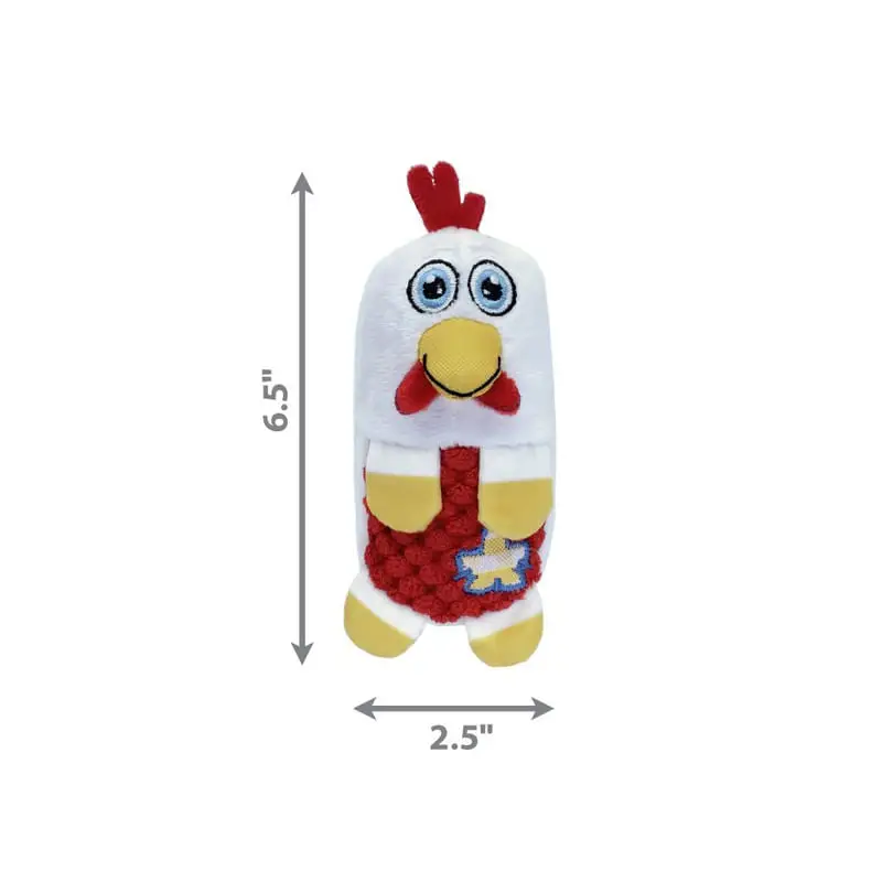 Kong Peluche Huggz Farmz Pollo Small