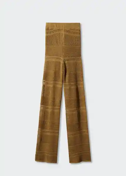 Pantalón Saco Tabaco Talla XS Mujer Mango