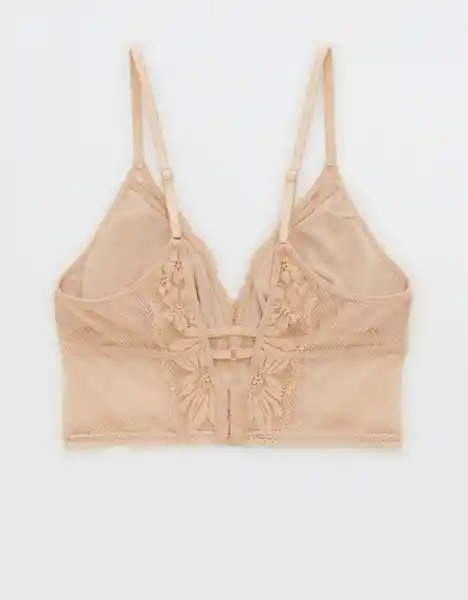 Brasier Aerie Mujer Café Talla SMALL 400383417721 American Eagle