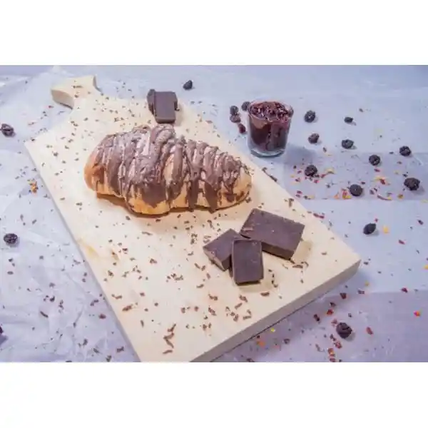 Croissant De Chocolate Gourmet