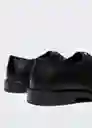 Zapato Aspe Negro Talla 43 Hombre Mango