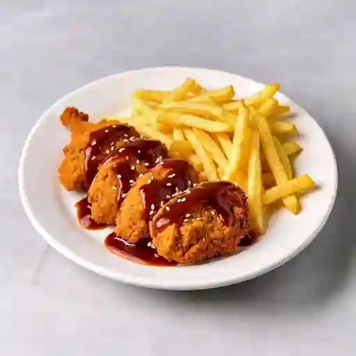 Pollo apanado