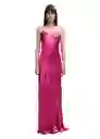 Vestido Moon Fucsia Talla S Mujer Mango