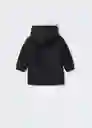 Anorak Julong3 Negro Talla 72 Niñas Mango