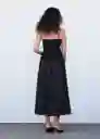 Vestido Chloe Negro Talla S Mujer Mango