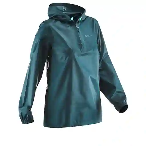 Quechua Chaqueta Impermeable Mujer Raincut Azul Talla S/M