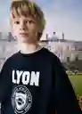 Sudadera Lyon Navy Talla 14 Niños Mango