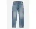 Jean Slim Hombre Azul Talla 34 x 32 American Eagle