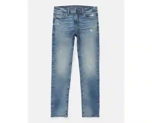 Jean Slim Hombre Azul Talla 34 x 32 American Eagle