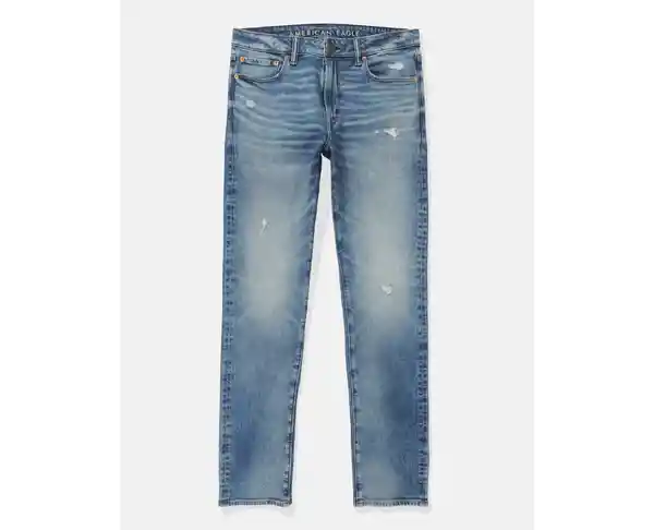 Jean Slim Hombre Azul Talla 34 x 32 American Eagle