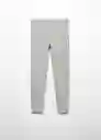 Leggings Elio Gris Medio Vigore Talla 10 Niña Mango