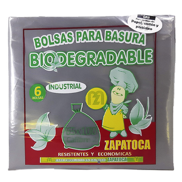 Zapatoca Bolsa Para Basura Industrial Surtida 65x100 cm 6 und