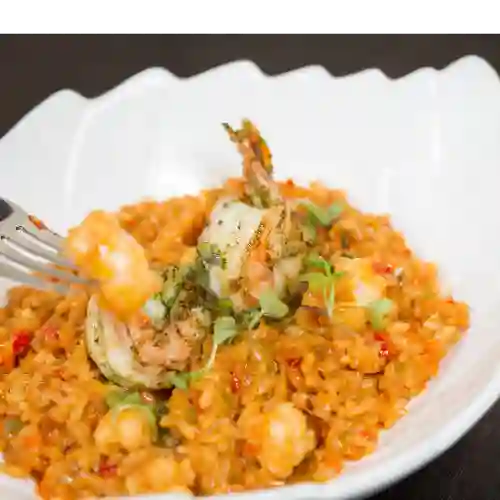 Risotto de Langosta y Langostino