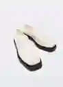 Zapato Pam Blanco Talla 35 Mujer Mango