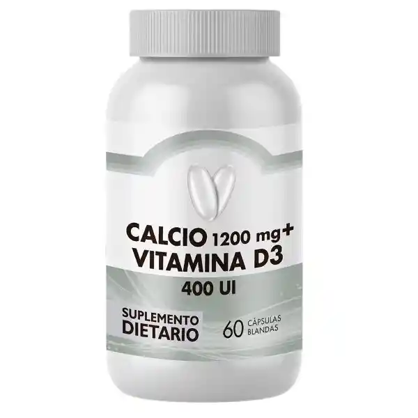 Cálcio + Vitamina D3 1200 Mg + I Cap Bland