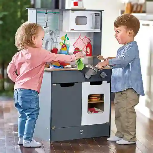 Hape Cocina Luces y Sonido E3166 Kitchen With Light And Sound