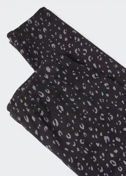 Leggings Eliop Negro Talla 05 Niña Mango