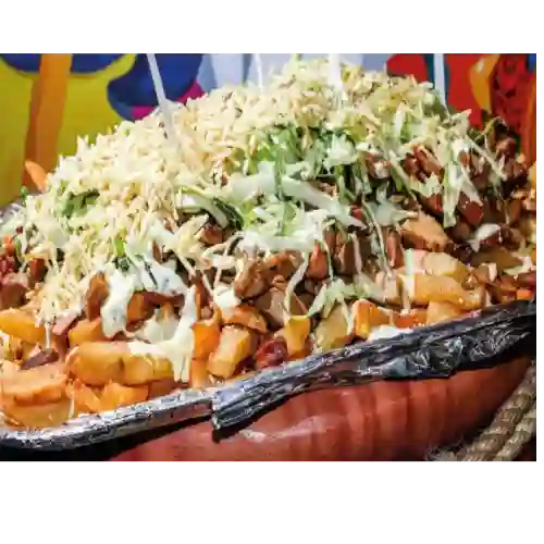Salchipapa Costeña
