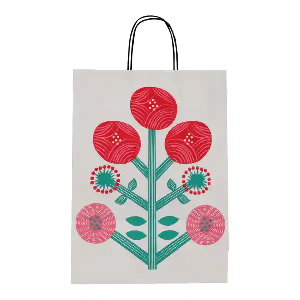 Bolsa de Regalo Navideña Flor Casaideas