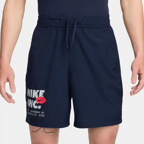 Nike Short Df Form 7ul Gx Para Hombre Azul Talla XL