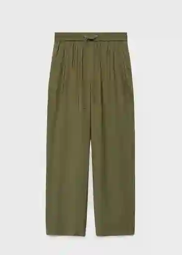 Pantalón Bos-W Khaki Talla M Mujer Mango