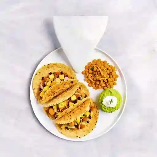 Trio De Takos (Veggie)