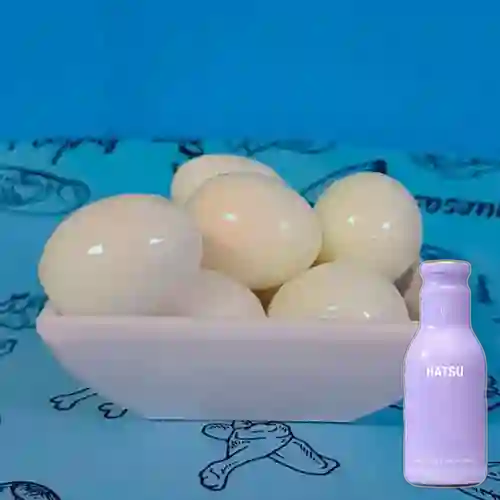 Combo Huevos de Codorniz + Te Hatsu Lila 400 ml