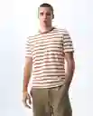 Camiseta Hombre Rojo Talla M 841G008_ROJ191934 Americanino