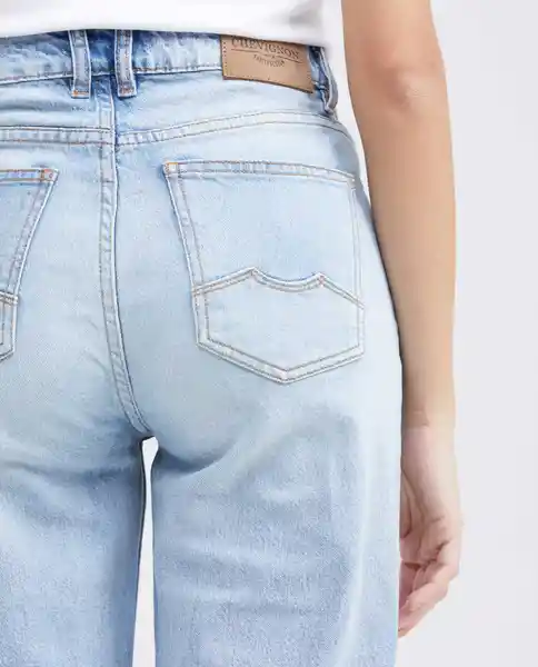 Jean Super High Rise Cosmo-Medio Azul Francés Medio 8 Chevignon