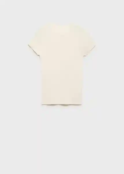 Jersey Tulipa Crudo Talla S Mujer Mango