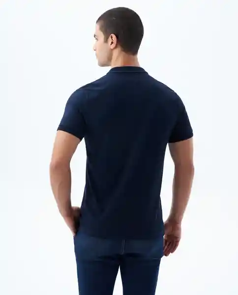 Camiseta Hombre Azul Talla XL 800G002_AZU194023 Americanino