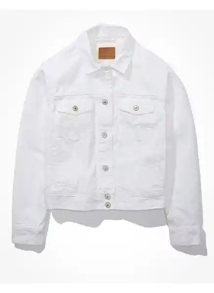 Chaqueta Mujer Blanco Talla SMALL American Eagle