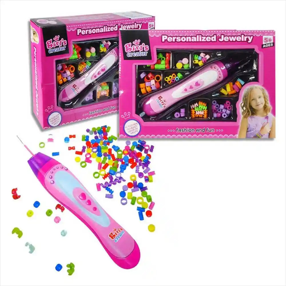 Giris Creator Set Chaquiras Decoración Cabello Niña Juegos Peinados Didácticos