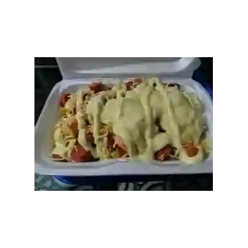 Salchipapa Suiza Gratinada + Gaseosa 250