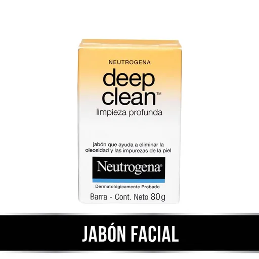 Neutrogena Jabón en Barra Facial Limpieza Profunda