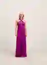 Vestido Sidney Violeta Talla S Mujer Mango