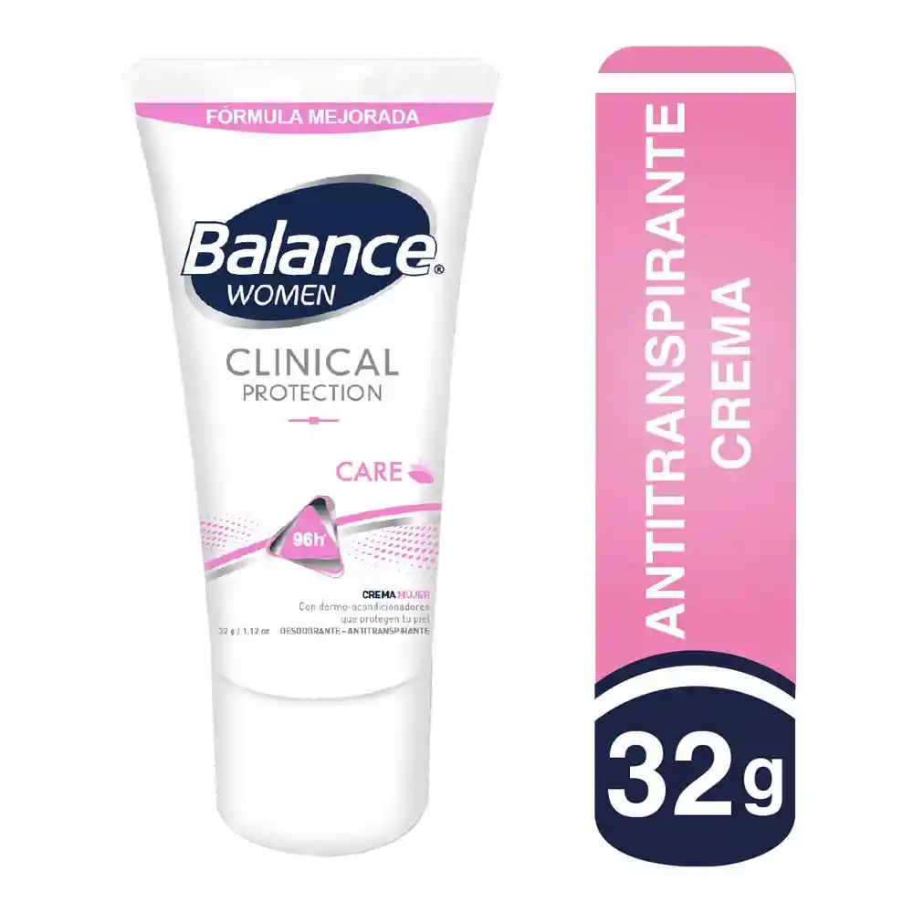 Balance Desodorante en Crema Clinical Care para Mujer