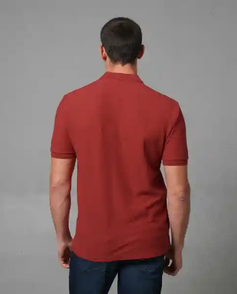 Camiseta Polo Hombre Rojo L 192G100_ROJ191650 Rifle