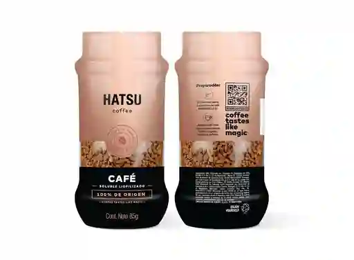 Hatsu Café Soluble Liofilizado 100% Origen