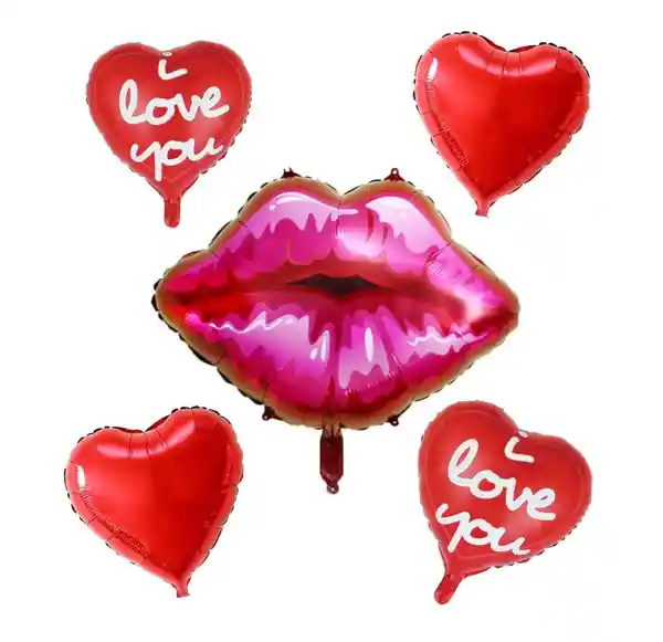 L&A WORLD Kit Decorativo i Love You