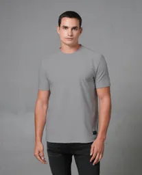 Camiseta Hombre Gris XXL 102G006_GRI153800 Rifle
