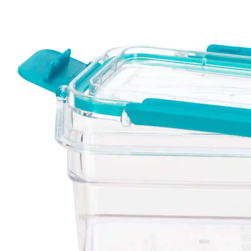   Casa Ideas  Contenedor Tritan Celeste 400 Ml Diseno 0001 
